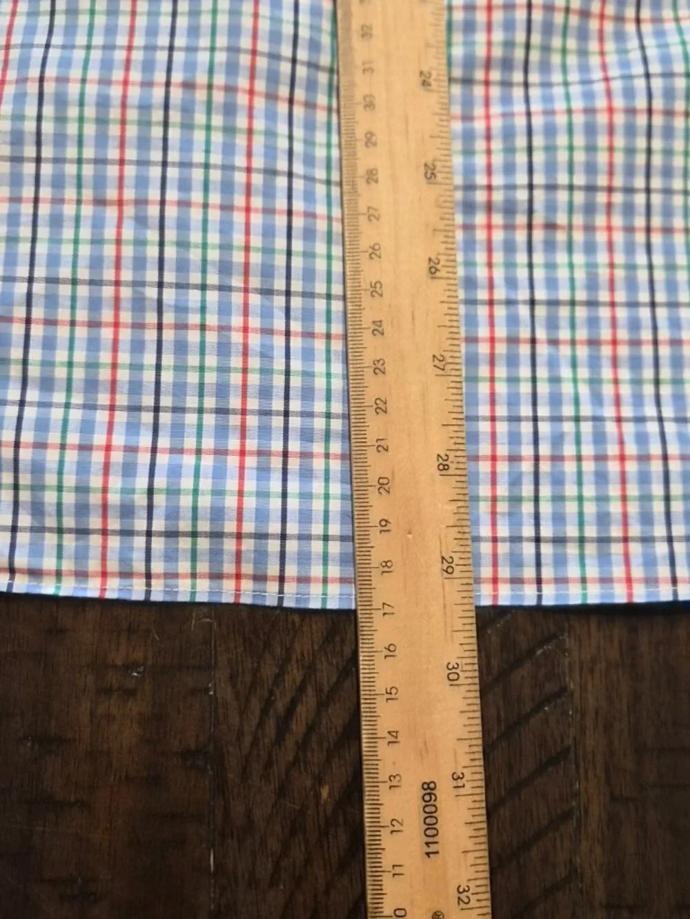 J.Crew Mens Performance Slim Untucked Button Shirt Size XL Check Stretch G675